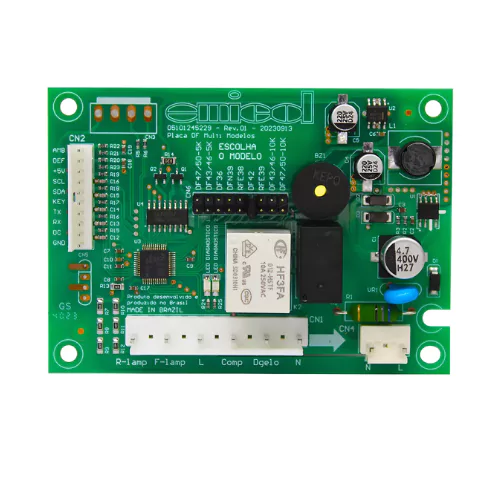 Placa de Potência Refrigerador Electrolux 70201381 Bivolt EMICOL