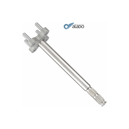 Eixo Curto Agitador Brastemp Mondial Clean 7112102 Alado - Imagem 2