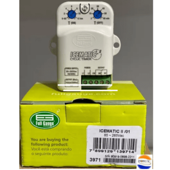 Controlador Timer Cíclico Full Gauge Icematic Refrigerador Bivolt