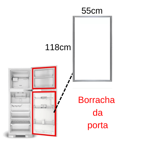 Gaxeta Inferior BRM38A 55x118 624510014
