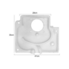 Isopor Capa Traseira Evaporadora Consul CRM30 326040040