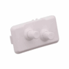 Interruptor Duplo Branco Porta Refrigerador BRM48n W10471975 Original
