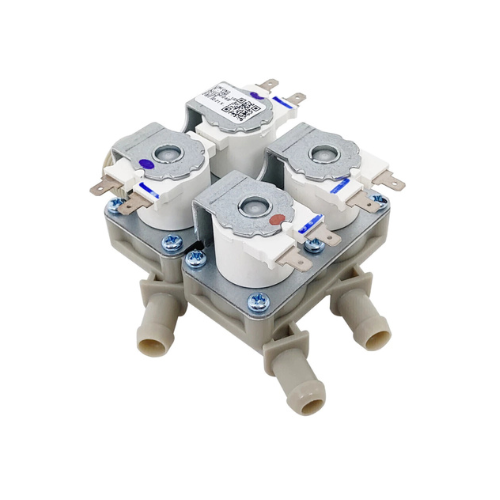 Válvula Entrada de Água 4 Vias 12v Lava e Seca - Imagem 2